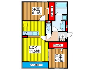 仮）大阪市都島区網島町D-roomの物件間取画像